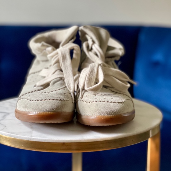 Size 38 Isabel Marant Bobby wedge sneakers - Picture 2 of 4